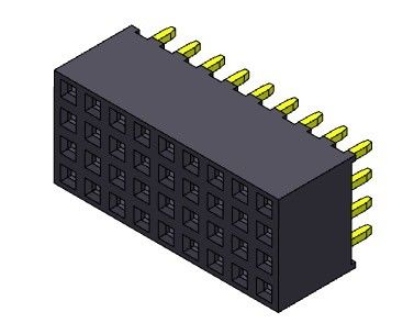 Dişi Başlık Konnektörü 2.00mm Dört Sıralı Daldırma TİPİ 4*2PIN - 4*40PIN H=6.35mm