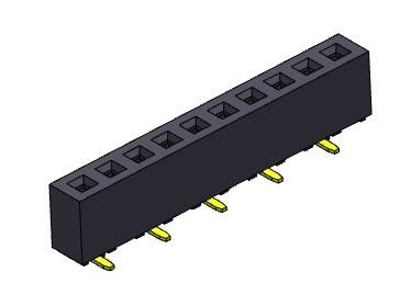 2.00mm Tek Sıralı SMT TİPİ PCB Başlık Konnektörü 1*2PIN - 1*40PIN H=4.30mm