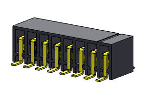 2.00mm Pin Başlığı Konnektörleri Çift Sıralı Yan Giriş SMT TİPİ 2*2PIN - 2*25PIN