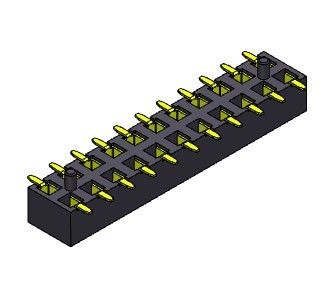 2*2PIN - 2*40PIN PCB Başlık Konnektörü Yüzey Montajlı Dişi Başlık 2.00mm