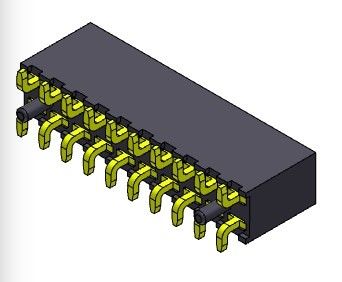 Dişi Başlık Konnektörü 2.00mm Çift Sıralı SMT TİPİ 2*2PIN - 2*40PIN H=6.35mm