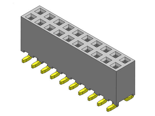 Dişi Başlık Konnektörü 2.00mm Çift Sıralı SMT TİPİ 2*2PIN - 2*40PIN H=6.35mm