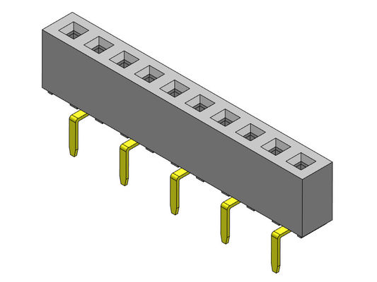 2.00mm Tek Sıralı Dişi Soket Başlığı Çift Girişli DIP TİPİ 1*2PIN - 1*40PIN