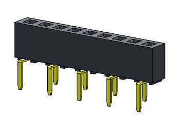 2.00mm Tek Sıralı Dişi Soket Başlığı Çift Girişli DIP TİPİ 1*2PIN - 1*40PIN