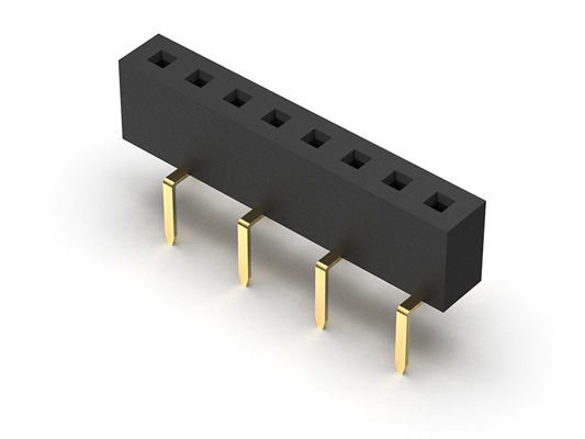 2.00mm Tek Sıralı Dişi Soket Başlığı Çift Girişli DIP TİPİ 1*2PIN - 1*40PIN