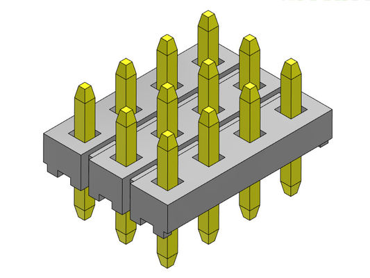 Pim Başlığı Konnektörü 2.00mm Dört Sıralı Düz ​​TİP 4*3PIN - 4*40PIN H=1.50MM