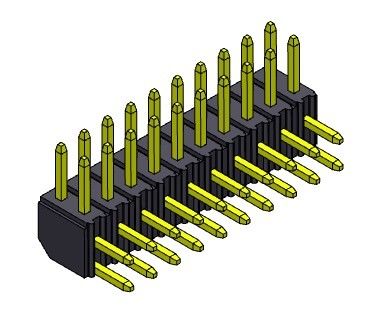 Pin Başlık Konnektörü 2.00mm Çift Sıralı R/A Düz TİP 2*2PIN - 2*40PIN H=4.30MM