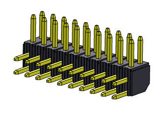 Pin Başlık Konnektörü 2.00mm Çift Sıralı R/A Düz TİP 2*2PIN - 2*40PIN H=4.30MM