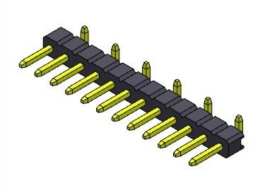 2.00mm Tek Sıralı PCB Başlık Konnektörü SMT TİPİ 1*2PIN - 1*40PIN H=2.00MM