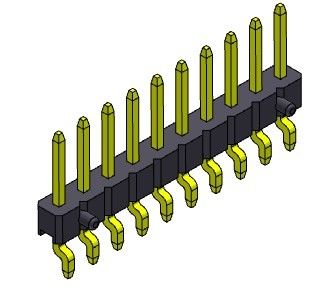 Pin Başlık Konnektörü 2.00mm Tek Sıralı Yan Giriş SMT TİPİ 1*2PIN - 1*40PIN H=2.00MM