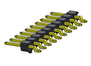 Pin Başlık Konnektörü 2.00mm Tek Sıralı Yan Giriş SMT TİPİ 1*2PIN - 1*40PIN H=2.00MM