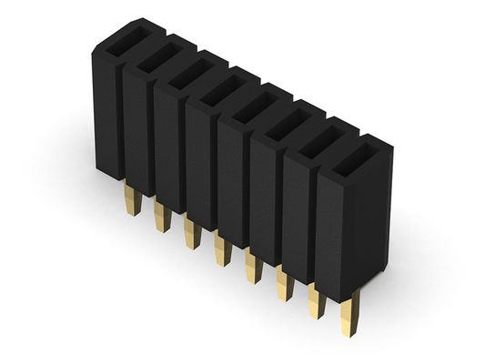 Dişi Başlık Konnektörü 1.27mm Tek Sıralı Düz ​​Tip 1*2PIN - 1*50PIN H=4.60mm