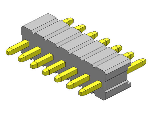 Pin Başlık Konnektörü 1.27mm Serise Tek Sıra Düz Tip 1*2PIN - 1*50PIN SQ0.40mm