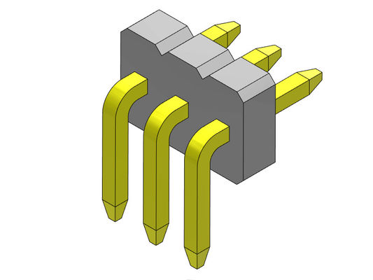 1.27mm Devre Kartı Başlık Konnektörleri Tek Sıralı R/A 1*2PIN - 1*50PIN