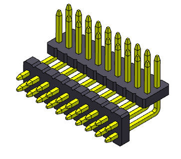 1.27mm Dişi Pin Başlık Konnektörü Çift Sıralı 2*2PIN - 2*50PIN SQ0.40mm