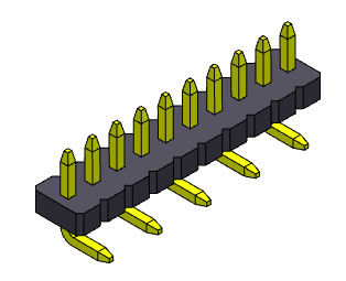 Tek Sıralı Pin Başlıkları Konnektörleri Düz SMT Tipi 1*2PIN - 1*40PIN