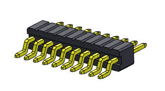 1.27mm Pin Dişi Başlık Konnektörü Evrensel Pin Konnektörü R/A 1*3PIN - 1*33PIN
