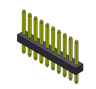 1*3PIN - 1*40PIN Tek Sıralı Başlık Konnektörü 1.00mm Düz Tip