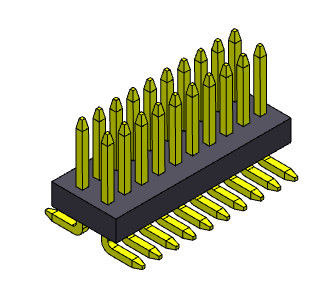 Pitch 0.8*1.2mm 2*3PIN - 2*50PIN Pin Dişi Başlık Konnektörü 0.8mm Çift Sıralı