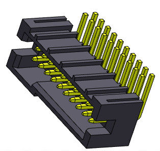 1,27 mm Kutu Başlığı Konnektörü Çift Sıralı R/A Daldırma Tipi 1,0AMP