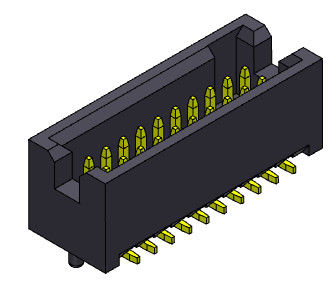 Mandallı 300V AC / DC Kutu Başlık Konnektörü 1.27mm SMT Tipi
