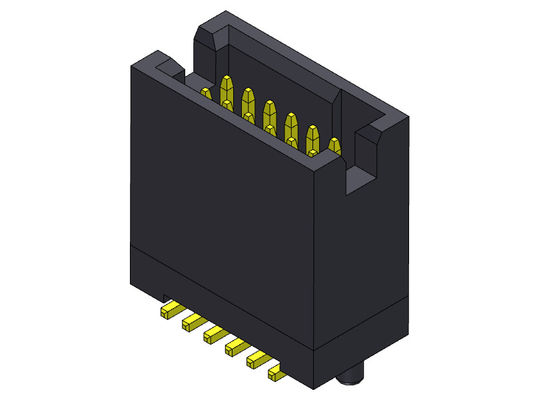 Çift Sıralı 1.27 Mm Kutu Başlığı SMT Tipi Mandallı 300V AC/DC