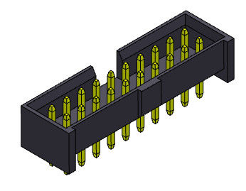 2mm Pitch Box Header Konektörü Çift Sıralı Düz ​​Daldırma Tipi H=4.80mm