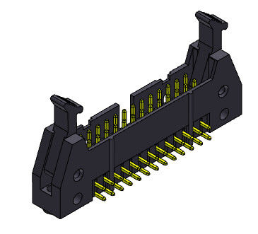 2.00mm İtici Başlığı Çift Sıralı Dik Açı Tipi Naylon9T 10-68Pin