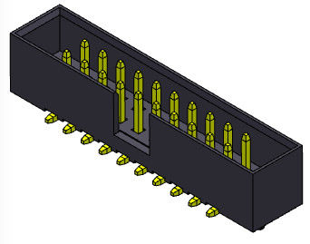 2*8-2*25Pin 2mm Kutu Başlığı 2AMP Çift Sıralı SMT Tipi Mandallı