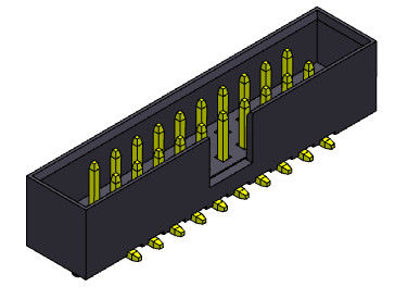 2*8-2*25Pin 2mm Kutu Başlığı 2AMP Çift Sıralı SMT Tipi Mandallı