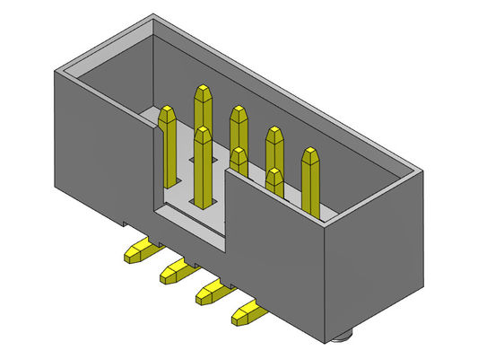 2*8-2*25Pin 2mm Kutu Başlığı 2AMP Çift Sıralı SMT Tipi Mandallı