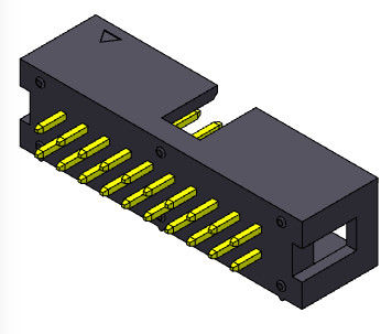 Çift Sıra Düz Daldırma 2.54mm Kutu Başlığı 2*3-2*32Pin 600V AC/DC