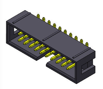 2.54mm Kutu Başlık Konektörü 2 * 3-2 * 32Pin Nylot6T 3AMP SMT Tipi Mandallı