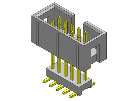 2*3-2*32Pin Kutu Başlığı 2.54mm Çift Sıralı Yükseltilmiş SMT Dip Tipi