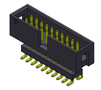 2*3-2*32Pin Kutu Başlığı 2.54mm Çift Sıralı Yükseltilmiş SMT Dip Tipi
