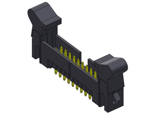 Düz Daldırma Tipi Naylon9T Kutu Başlığı Konektörü İtici Başlığı 2.54mm 2*4-2*32Pin 3AMP