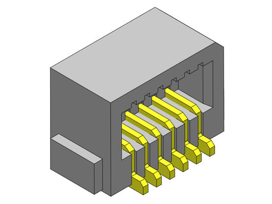 Yan Giriş SMT Kartından Karta Konnektör Pitch 0.80mm 10-60Pin UL94V0 PA69T