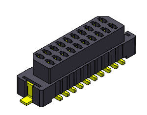 06-30 Pin SMT Kartından Karta Konnektör Pitch 1.00mm UL94V0 LCP