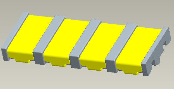 5.0AMP 4.25mm Akü Terminal Konnektörleri SMT Tip 2-6 PIN