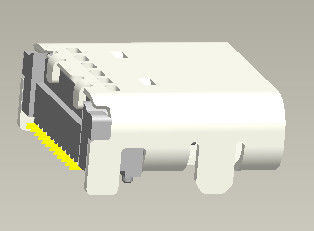 24 PIN Tip C Konnektör Usb 3.1 Dişi Dik Açı 90° Çift SMT