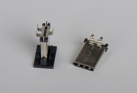 Usb Type C 3.1 24Pin Konnektör Erkek Dikey 180° SMT Type H=11.1mm Life Test:10000 Döngü Min