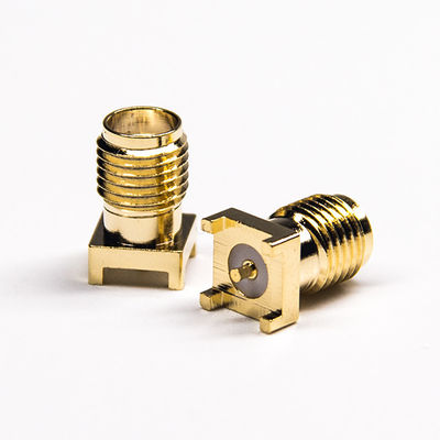 L 10.8mm RF Koaksiyel Konnektör 0~6GHZ ROHS REACH Sertifikalı