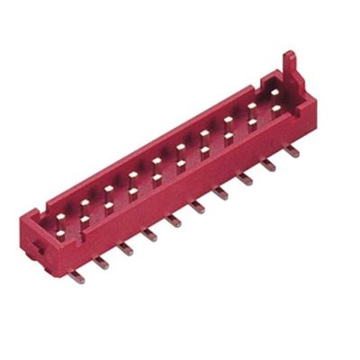 1.0Amp IDC Başlık Konnektörü Mikro Maç Erkek SMT Tipi 2-22Pin TE338728 Değiştirin