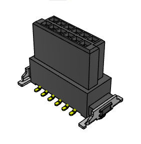 1.27mm Karttan Karta Yüzer Konnektörler SMT Tipi Dikey 180