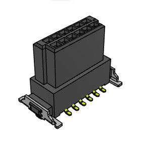 1.27mm Karttan Karta Yüzer Konnektörler SMT Tipi Dikey 180