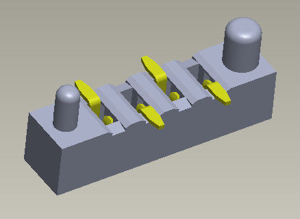 1.27mm Yüzey Taşıma Kadın Başlık Tek Satır Çivilerle 1 * 3 Pin 1 * 40 Pin H2.00mm