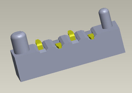 1.27mm Yüzey Taşıma Kadın Başlık Tek Satır Çivilerle 1 * 3 Pin 1 * 40 Pin H2.00mm