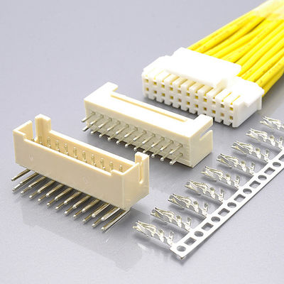 2.0mm Devre Kartı Kablo Bağlantıları Wafer Çift Satır Sağ Köşe 90° Dip Tip PHB2.0 Serisi
