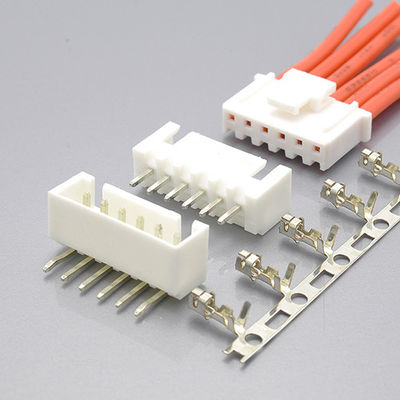 Pitch 2.5mm Kablo Tabur Wafer Bağlantıları Sağ Köşede 90° DIP Tipi 2Pin-16Pin Kink Pin ile